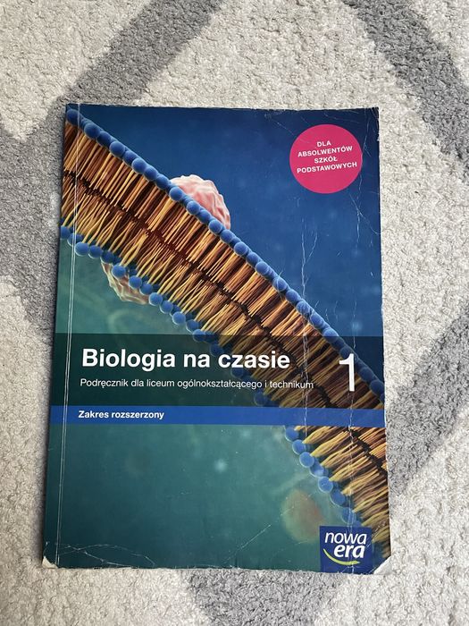 Podręcznik Biologia na czasie 1 Poziom Rozszerzony Nowa Era