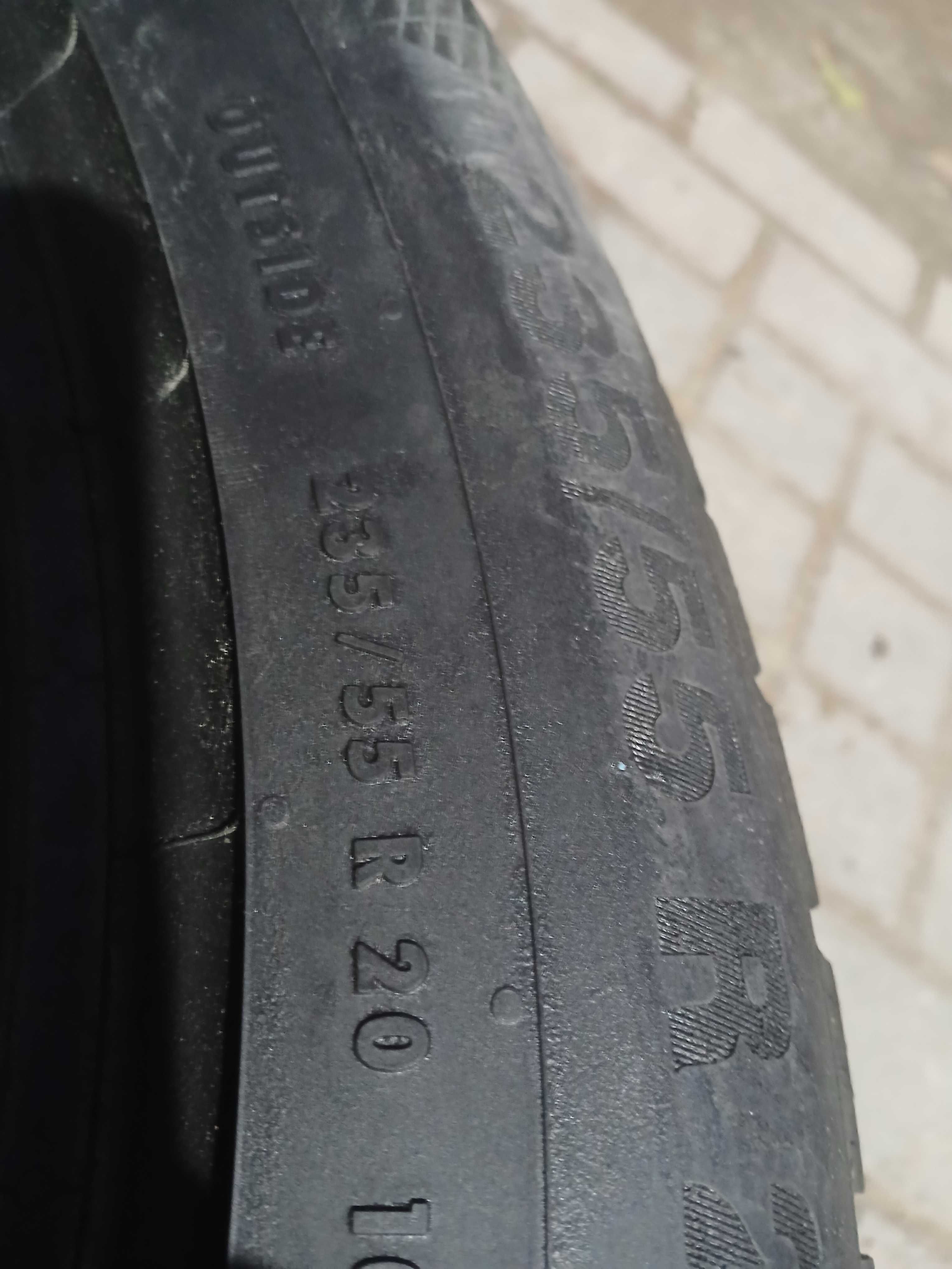 2x używane opony zimowe 235/55 R20 Continental Montaż GWARANCJA