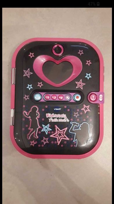 Pamiętnik elektroniczny dla dziewczynki różowy