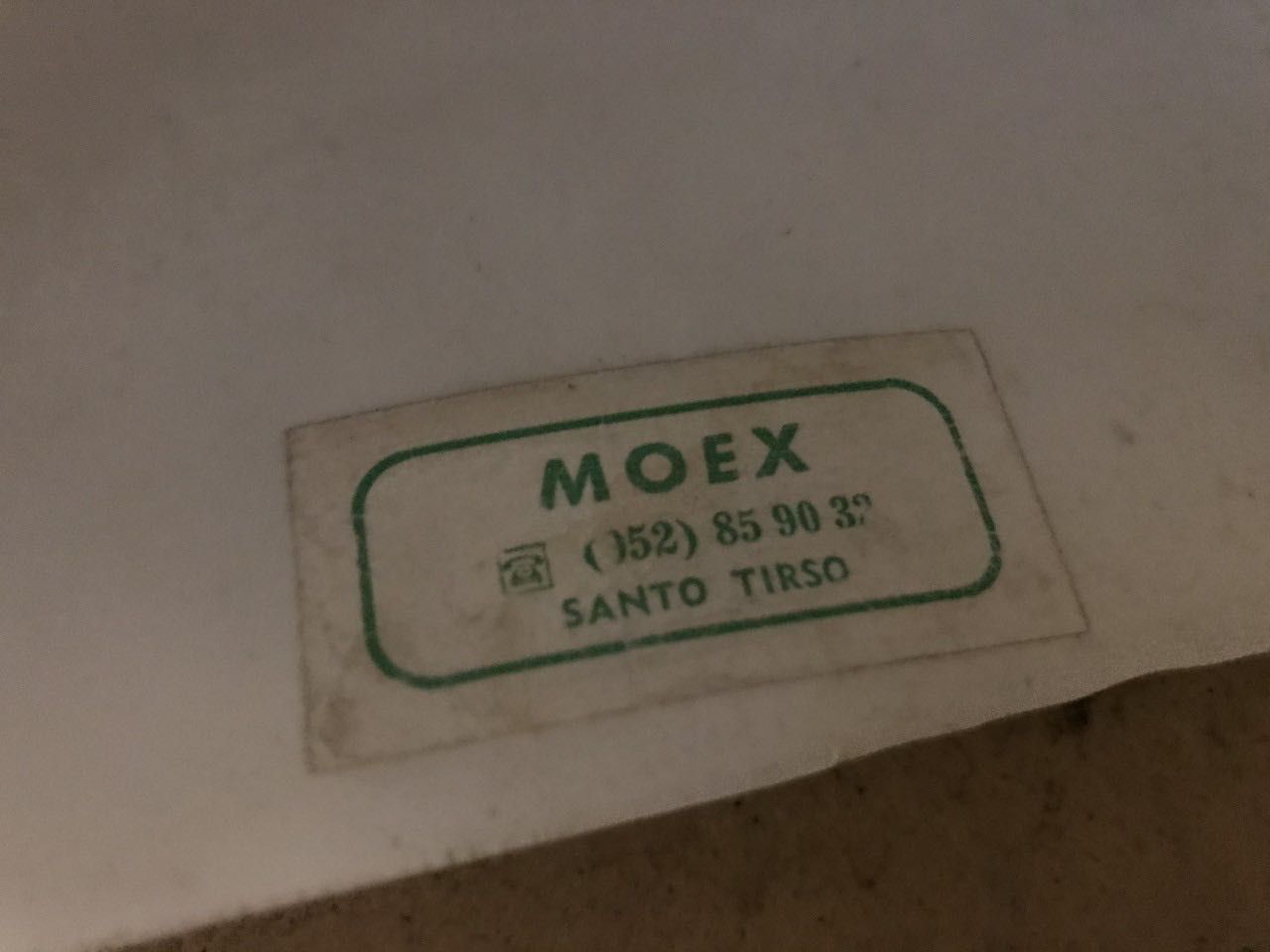 Fábrica Moex - Bustos expositores vintage