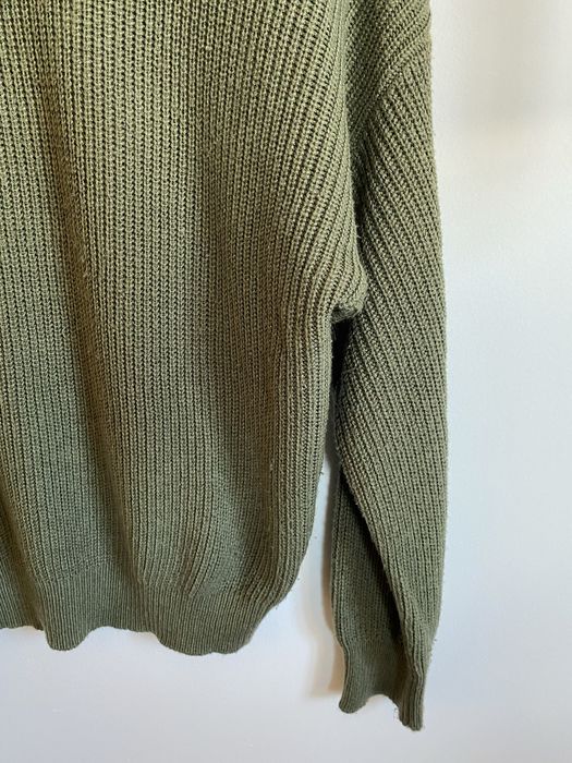 Camisola de malha verde Pull&Bear