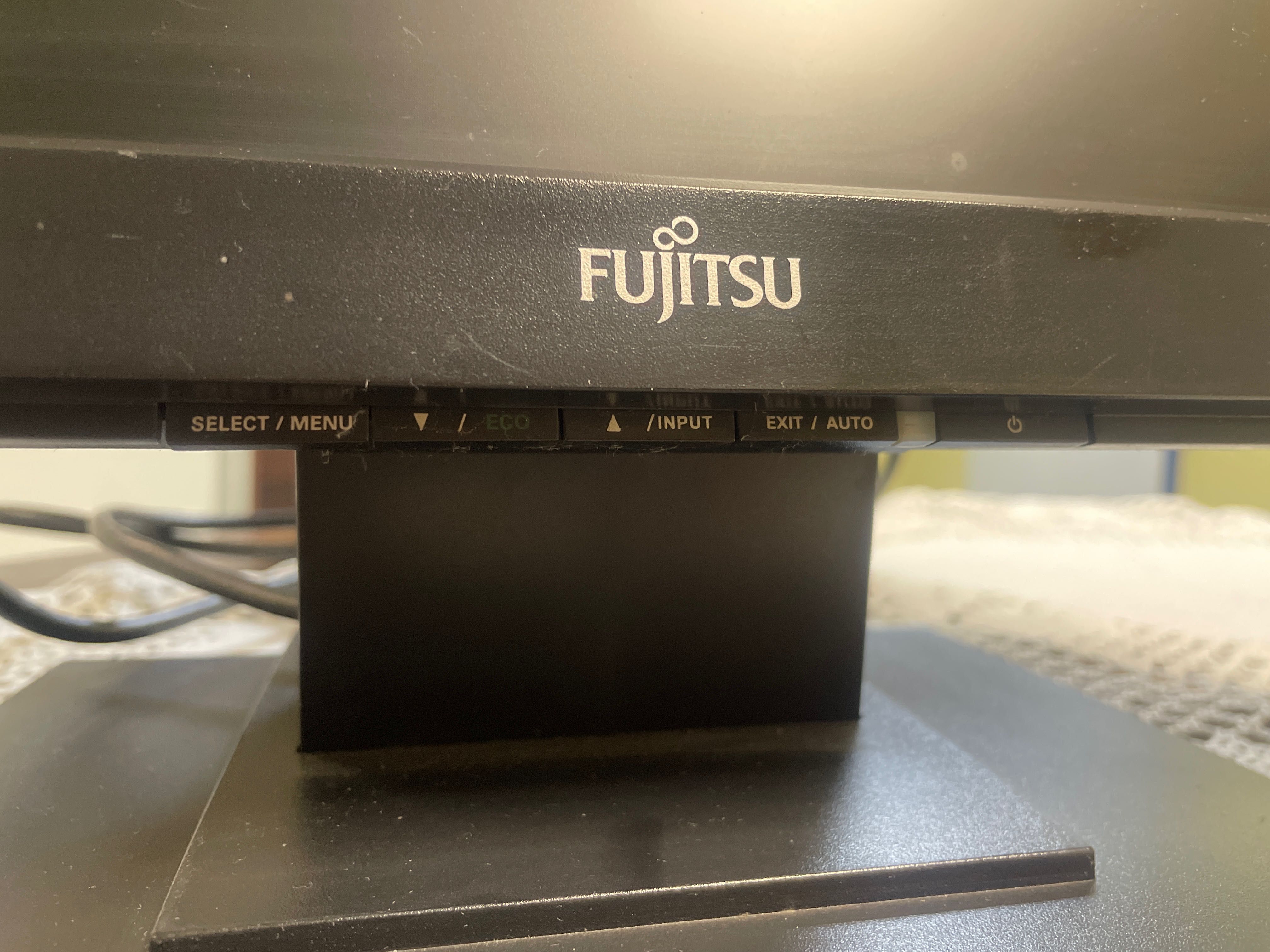 Monitor czarny Fujitsu