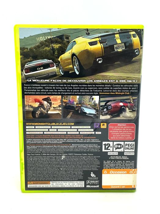 Midnight Club Los Angeles Complete Edition Xbox 360 Po Angielsku