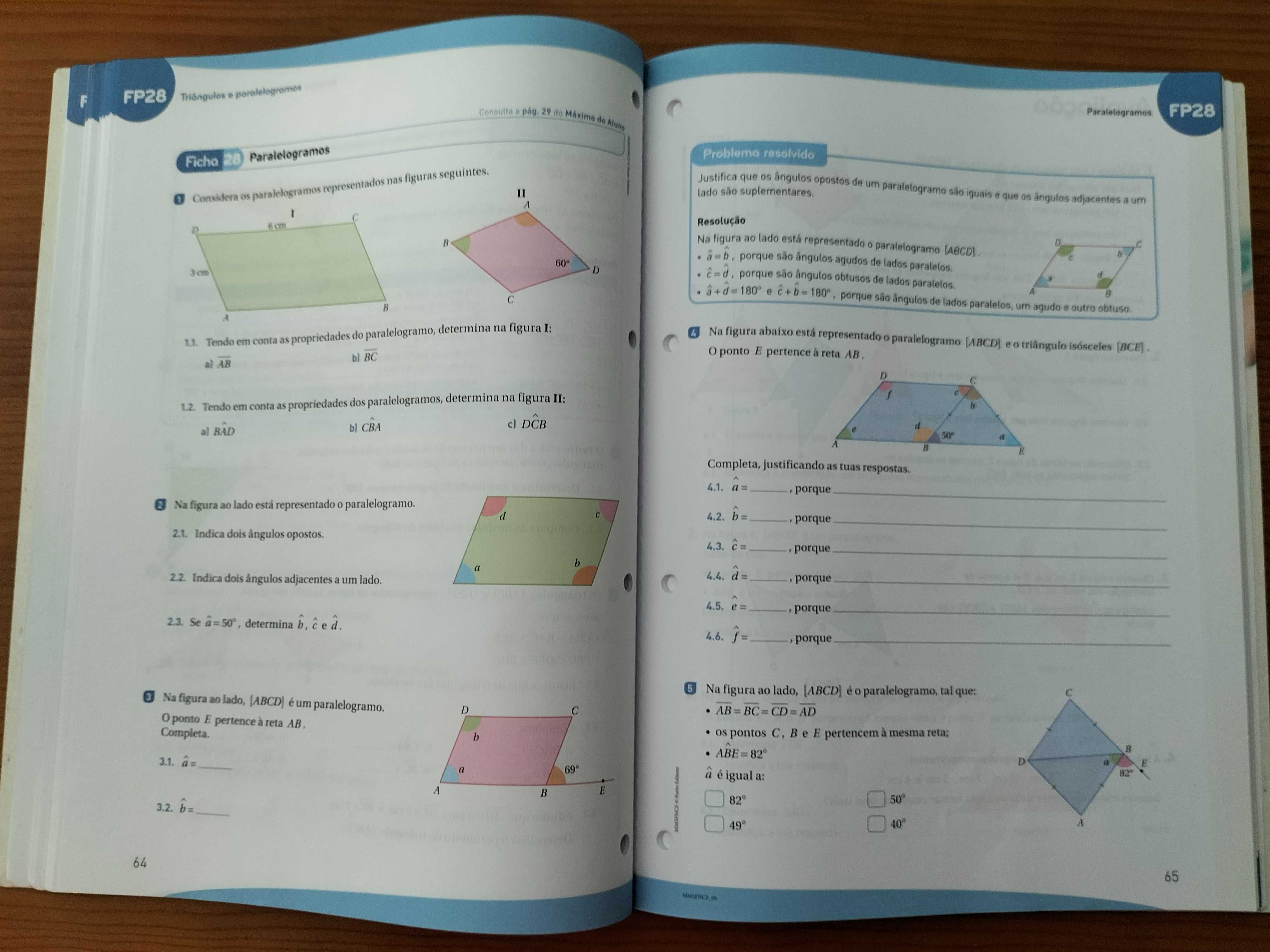 Caderno de Actividades Matemática 5 Ano - Máximo