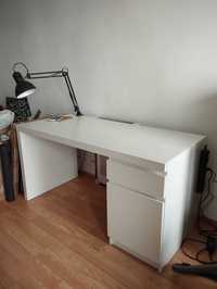 Biurko białe MALM używane Ikea