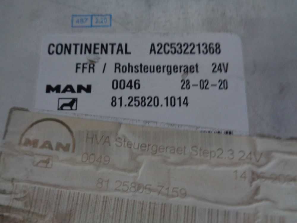 Sterownik Kaseta FFR MAN TGX TGL 2020r. Euro6