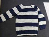 Sweter w paski HM