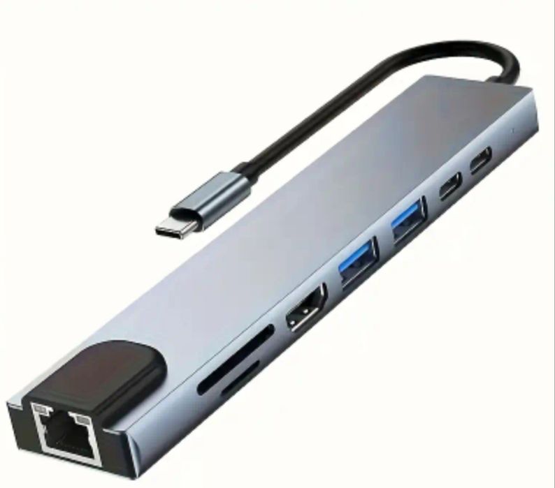 USB розширювач 8в1