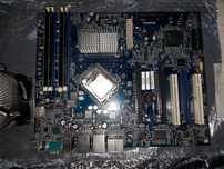 płyta główna X38 4x 1GB DDR3, E8400 + chłodzenie miedziany rdzeń