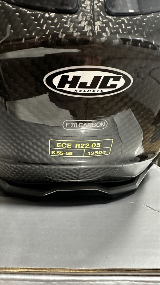Capacete Hjc F70 Carbon
