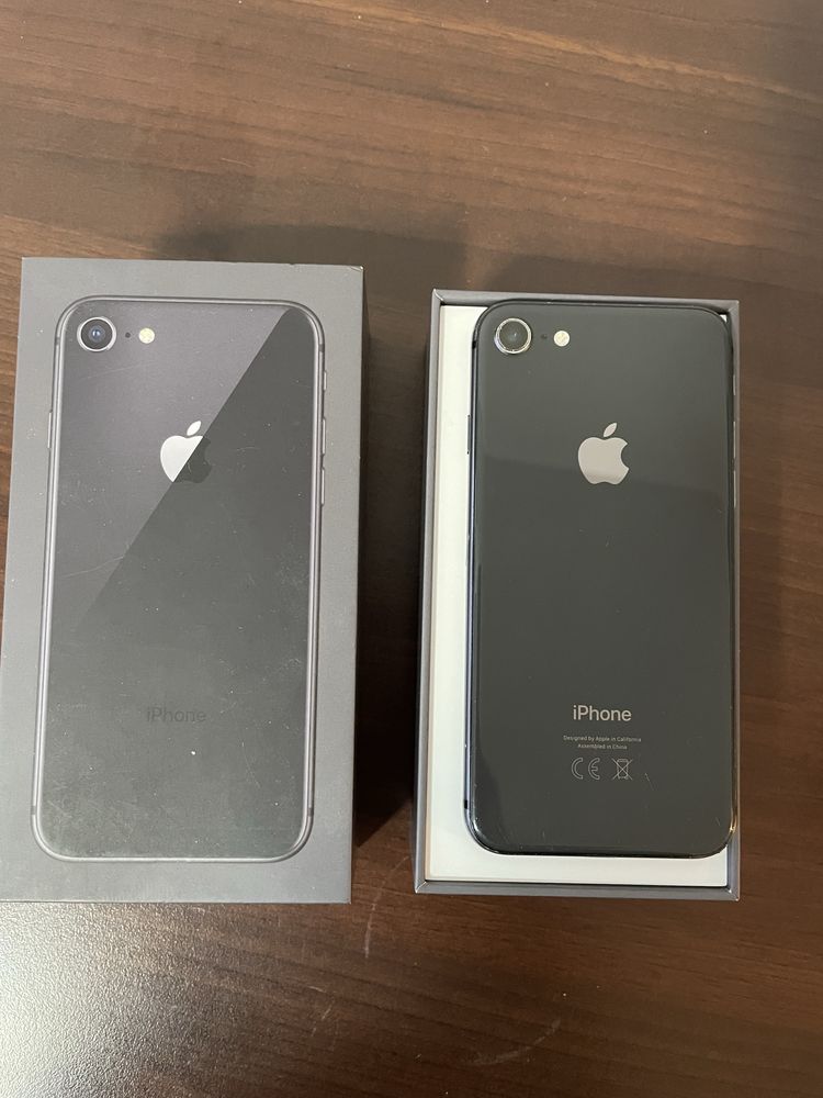Iphone 8, space gray, 256GB