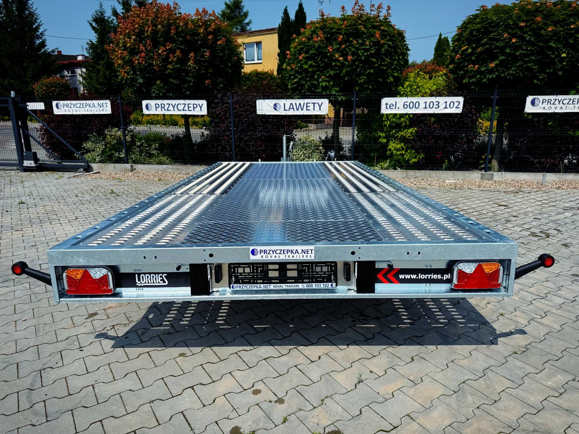LORRIES PL27-4521 Laweta uchylna 2,7T 4,5m 2025 LEDY wypełnienie ALU