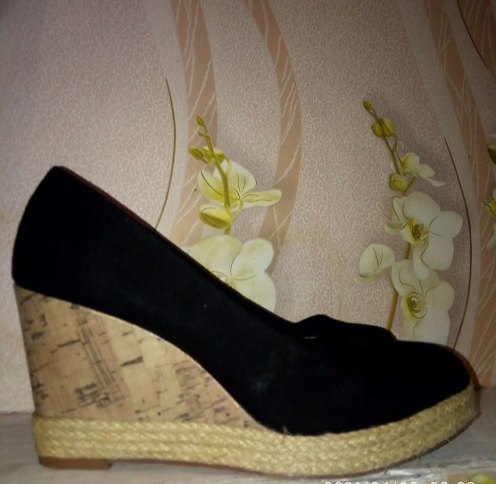 Туфли сабо танкетка 38 р