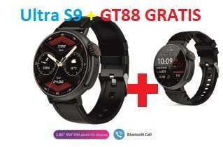 Smartwatch ULTRA S9 HD 1,6` AMOLED + GT88 GRATIS !!