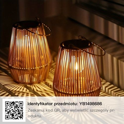 Lampiony solarne wiszące