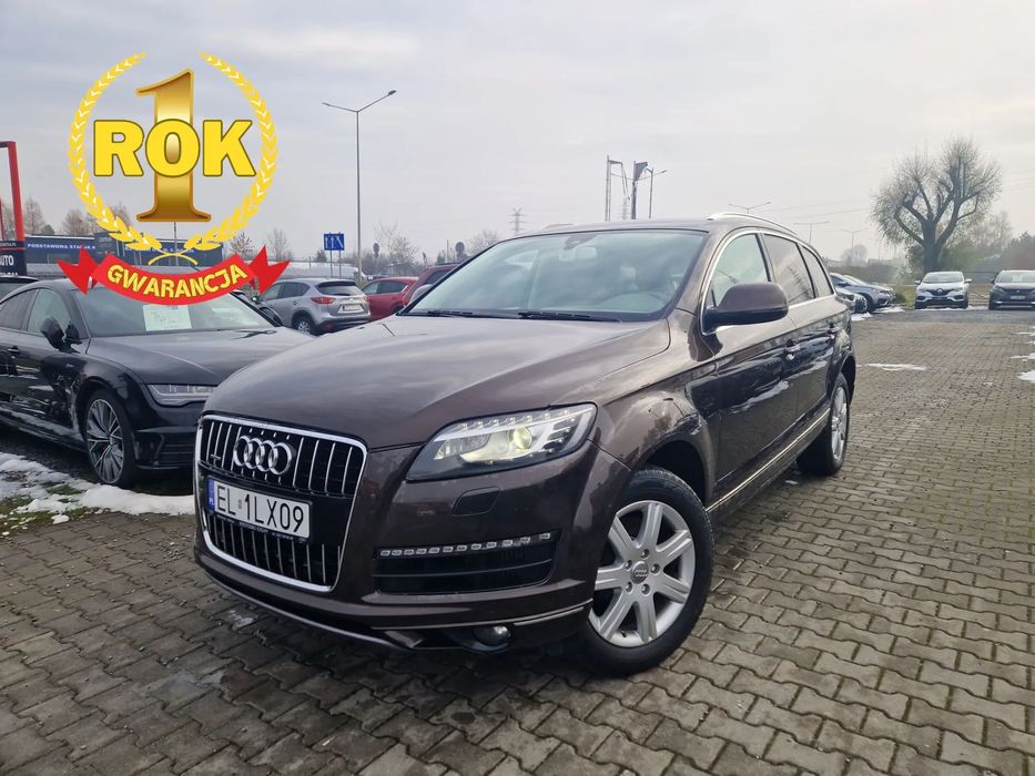 Audi Q7 Ele.Klapa*4xKlima*Skóra*PolskiSalon*Czuj.MatwegoPola*WebastoGwarancja!