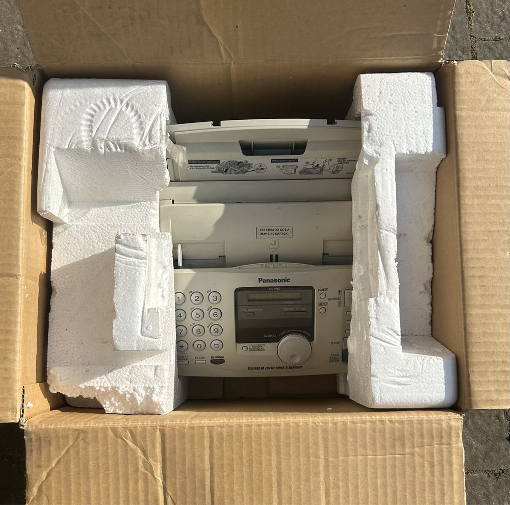 Tekefon z faxem Panasonic KX-FP82PD
