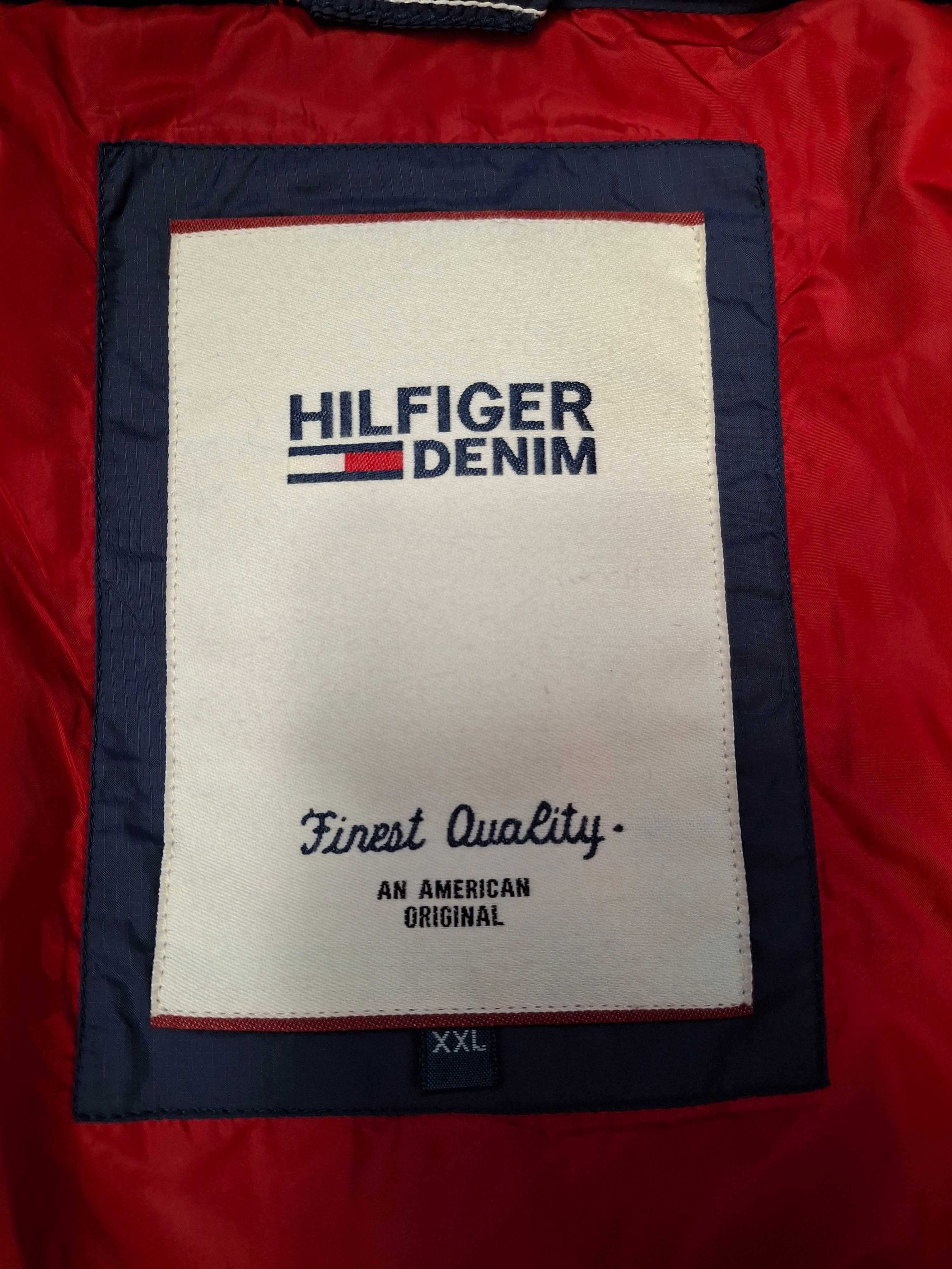 Tommy Hilfiger Kurtka puchowa męska z kapturem XXL