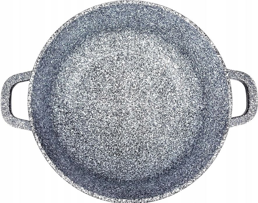 ZESTAW GARNKÓW Z POWŁOKOM MARMUROWĄ ceramiczne 12EL nie przywieragrat