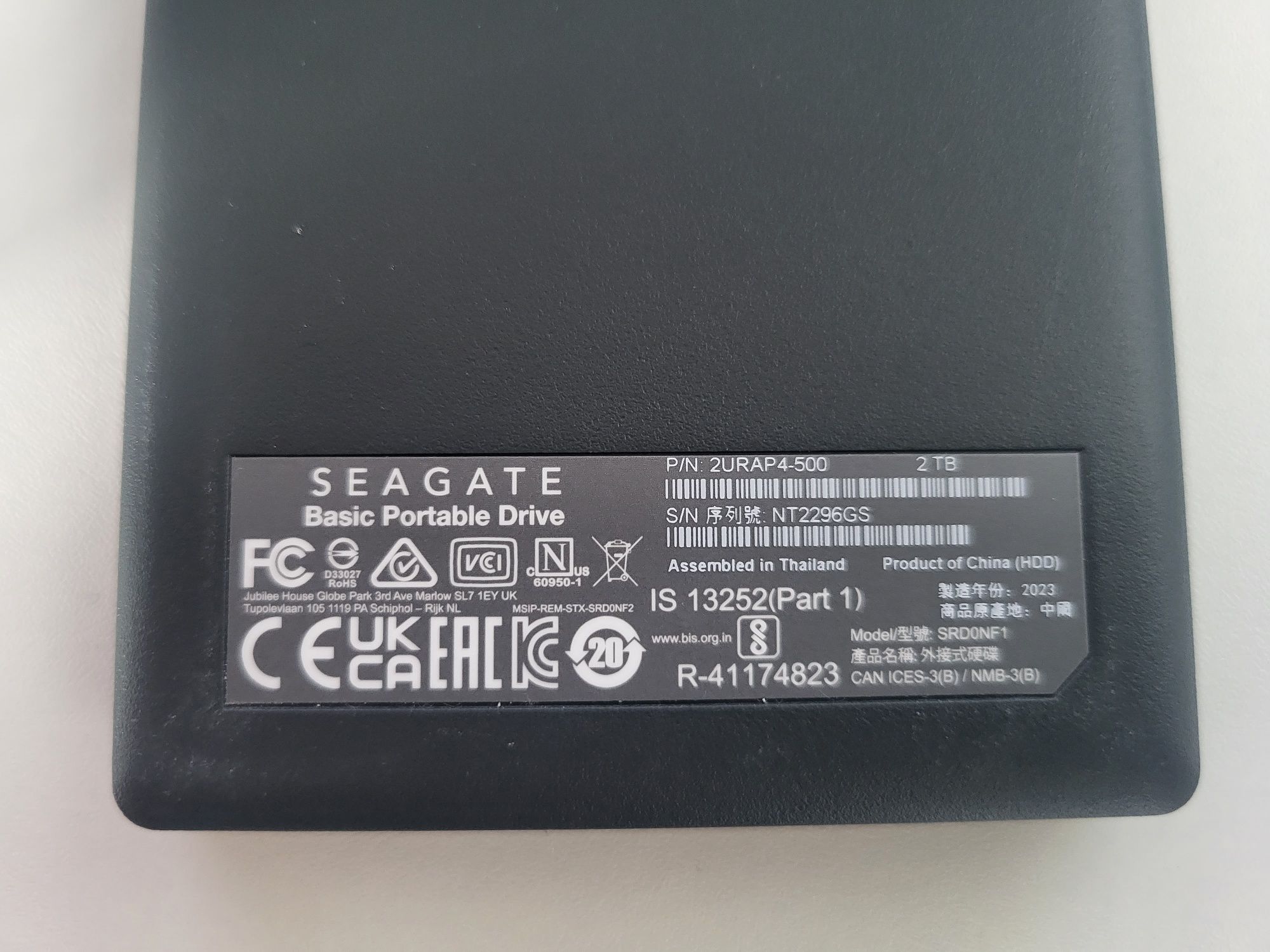 Зовнішній usb диск seagate 2tb гарантія 1 рік