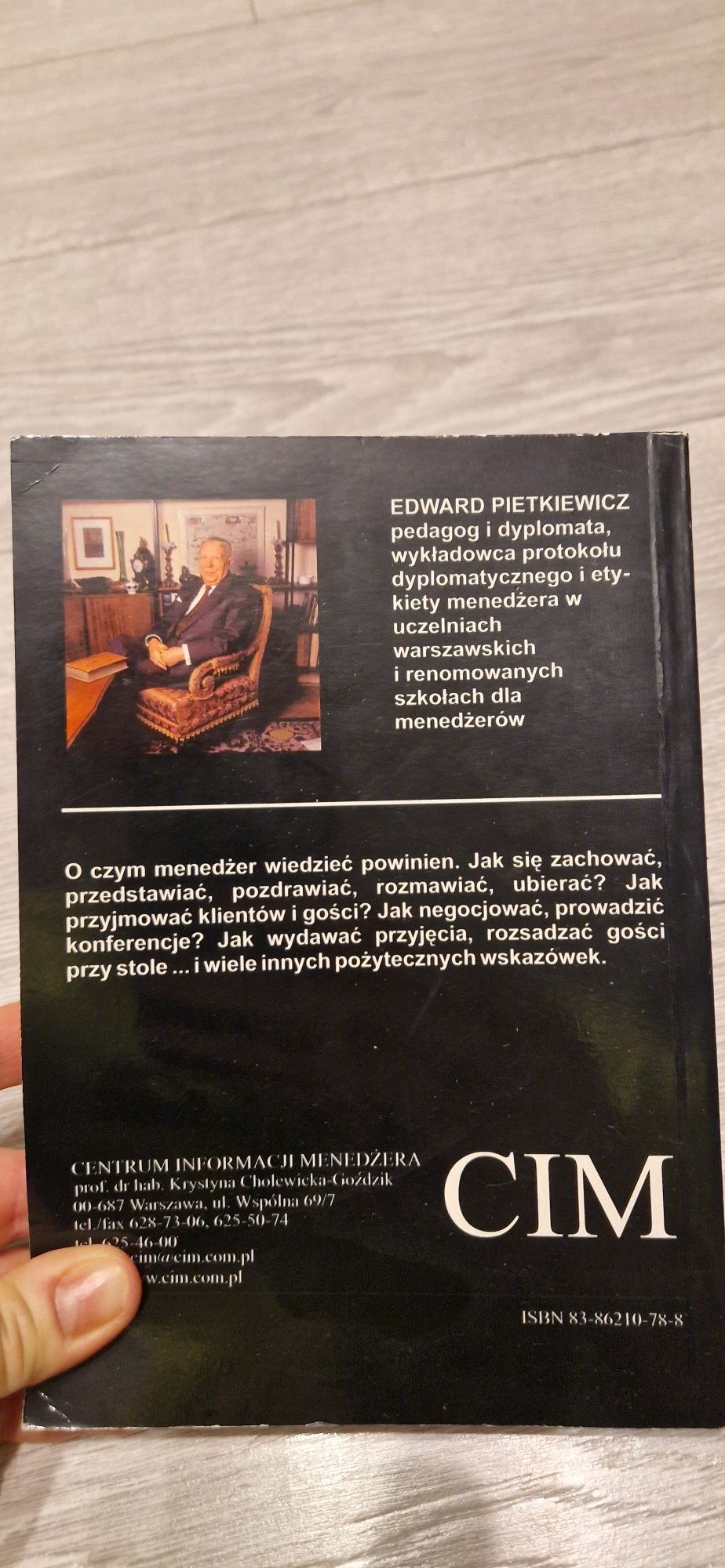 Etykieta menedżera, Edward Pietkiewicz