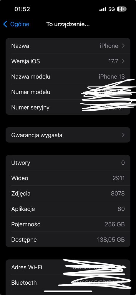 Sprzedam! iPhone 13 256GB