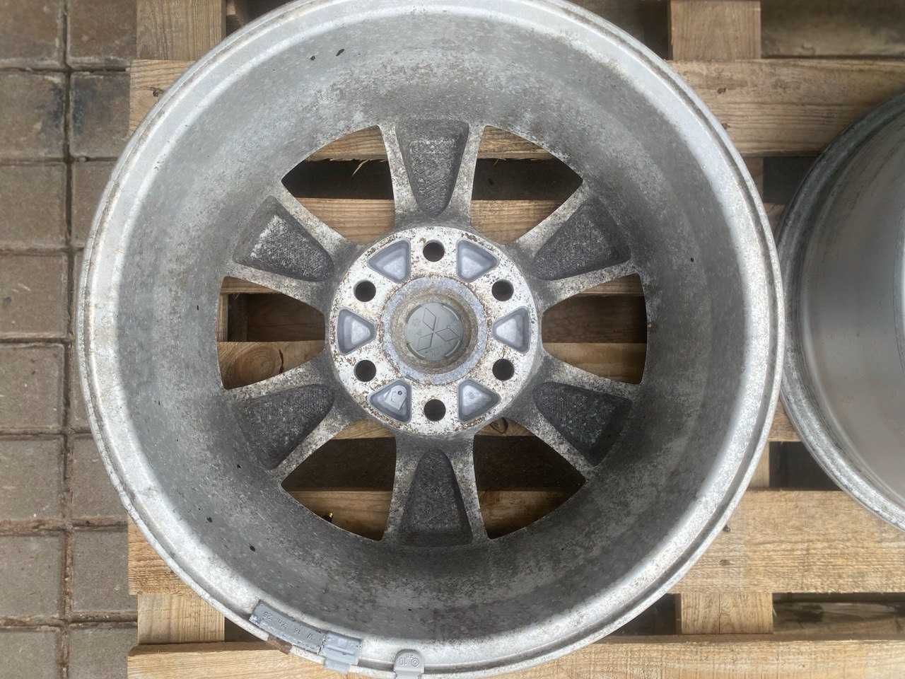 Диски R17 Mitsubishi R-17 J-7  ET38, 6×139.7, DIA: 67.1 б/у 2 шт залиш