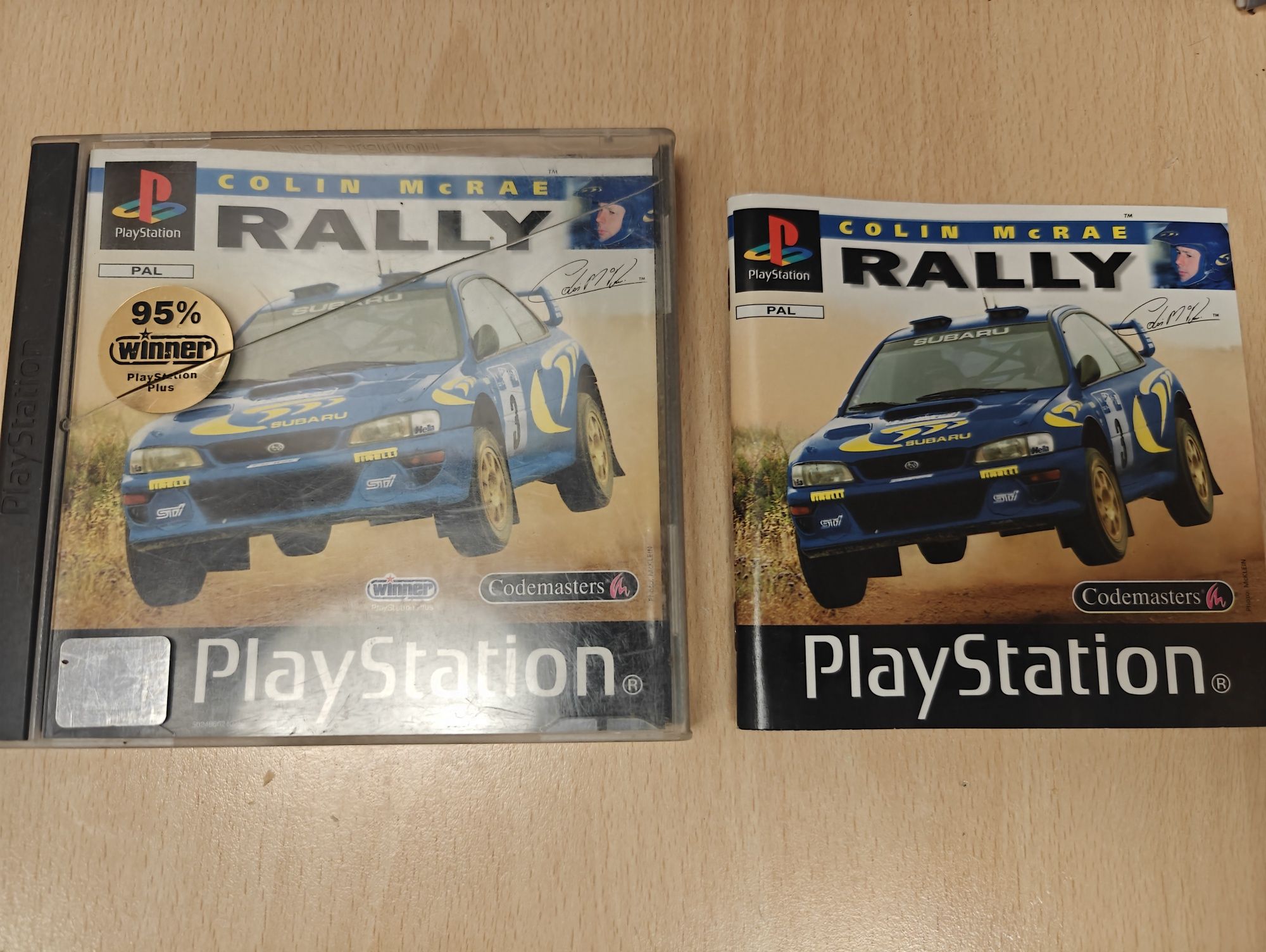 Colin McRae rally - PSX box