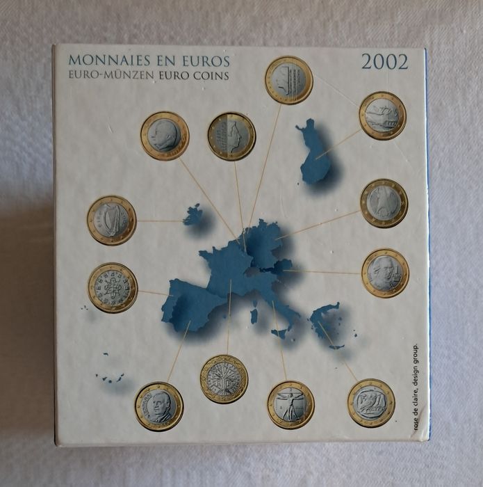 Set's Moedas dos 12  Primeiros Países a Aderir a Moeda €

Todas as moe