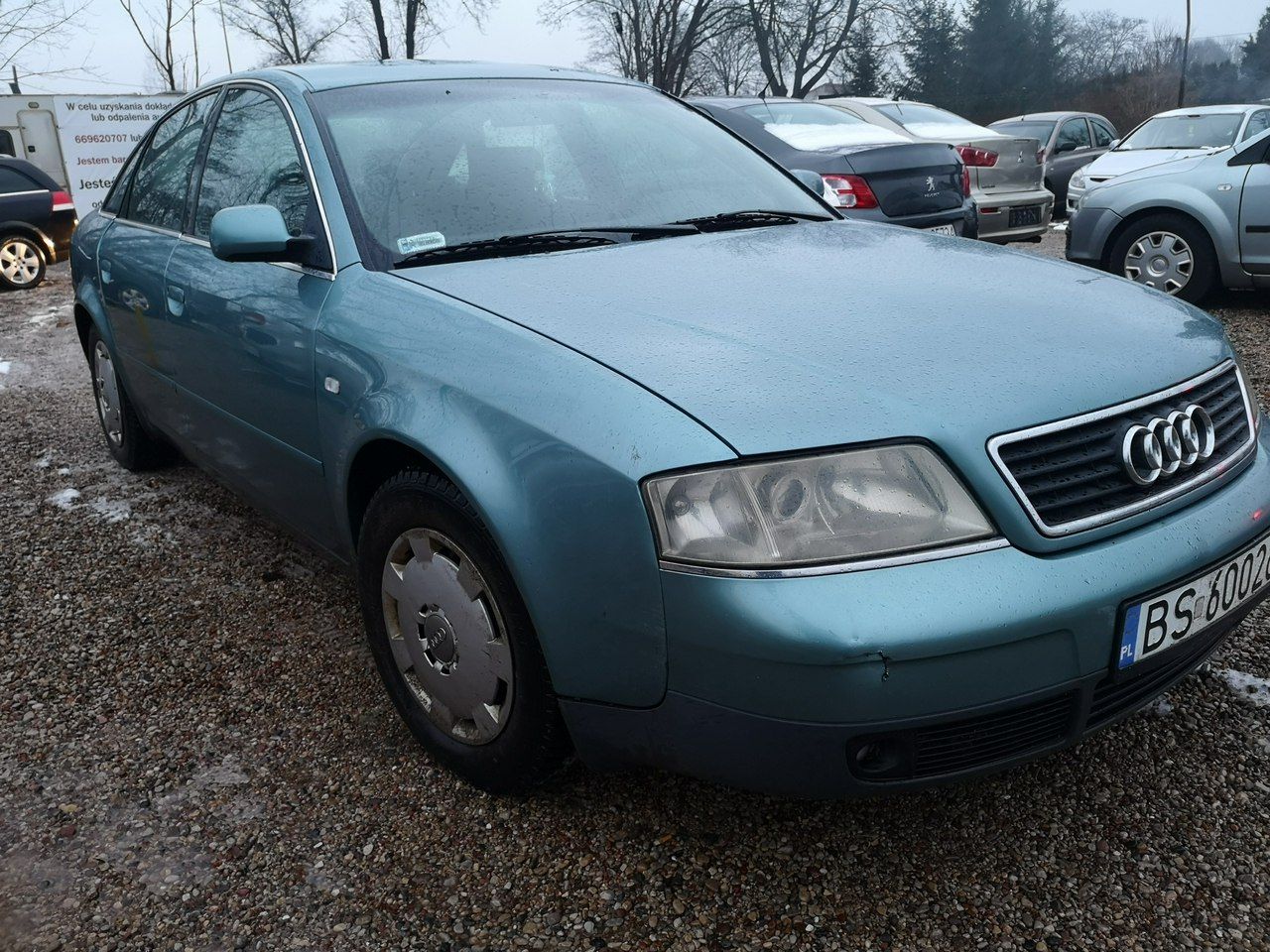 Audi A6 2.8 LPG sedan Tanio HAK SCS Białystok - Fasty, Szosa
