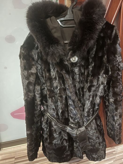 шубка норкова - з хвостиків