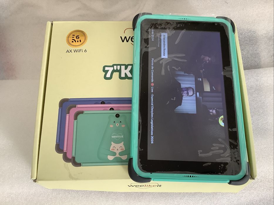 Tablet de 7 polegadas para crianca