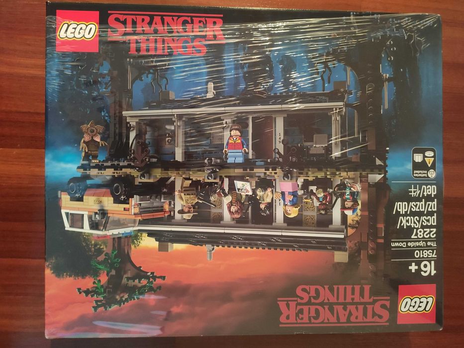 Lego 75810 Stranger Things 76157 Mulher Maravilha
