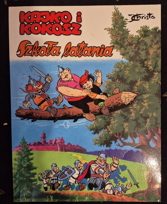 Karkówka i Kokosz Szkoła Latania komiks