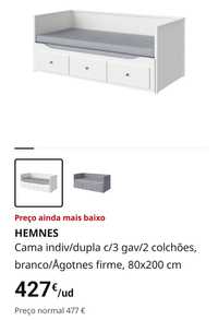 Cama Hemnes nova em caixa