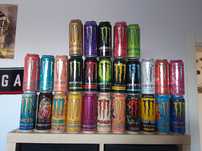 Latas Monster.