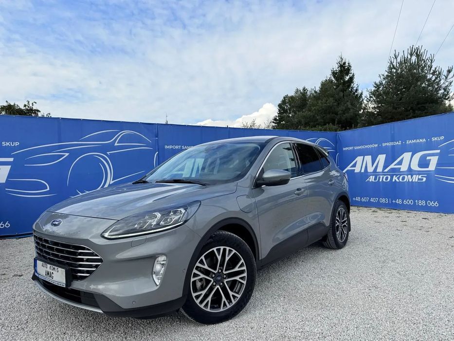 Ford Kuga HybrydaPlug-IN*Książki*2Kluczyk*Kamery*Hak*Automat*Klima*LED*Gwarancja