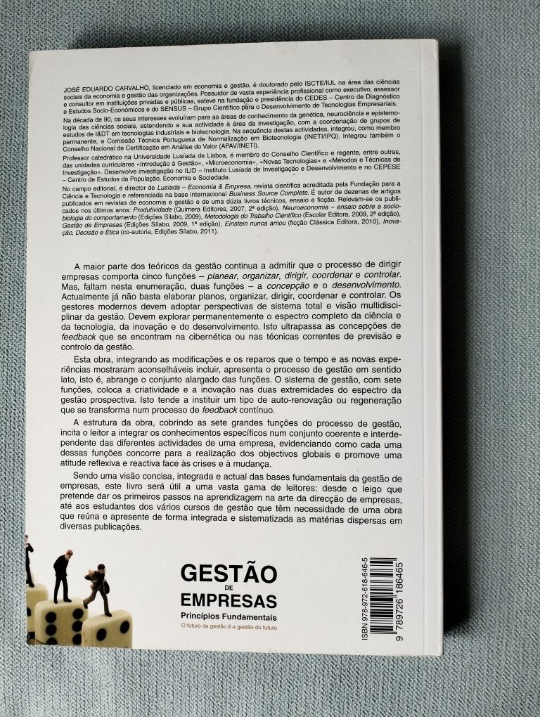 Livro Gestão de empresas - Princípios Fundamentais Silabo