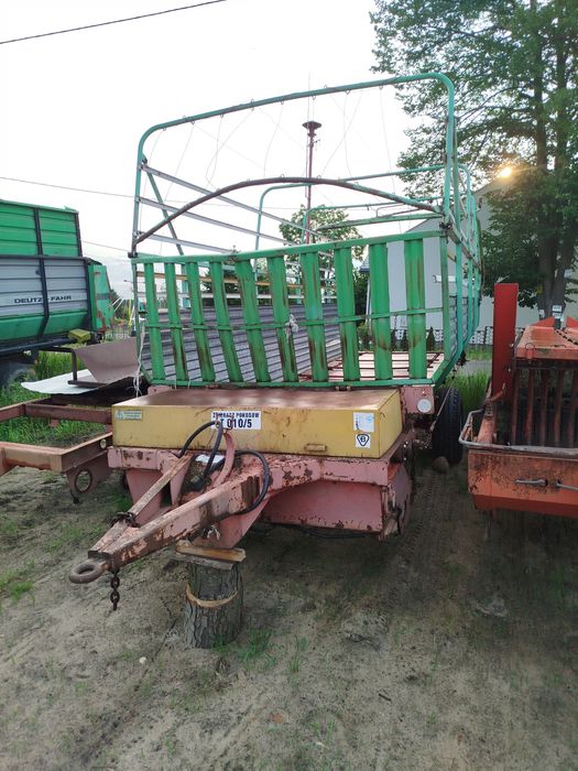 Rama przyczepa do bel przyczepka wywrotka dłużyca do drewna części