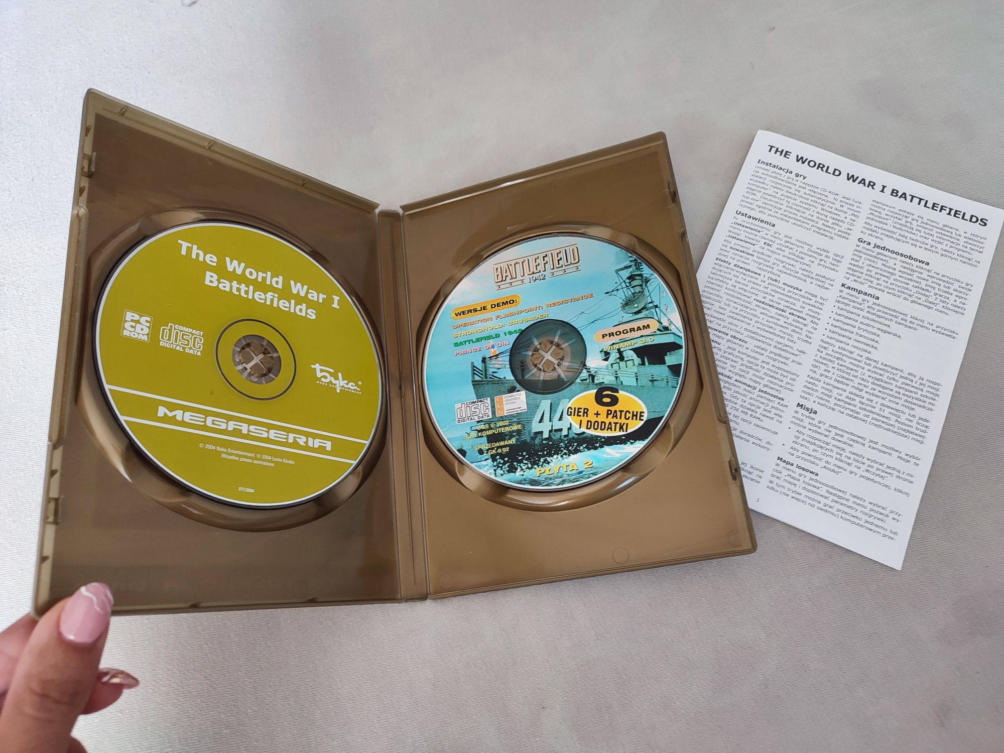 Gra The World War I Battlefields + Battlefield 1942 demo