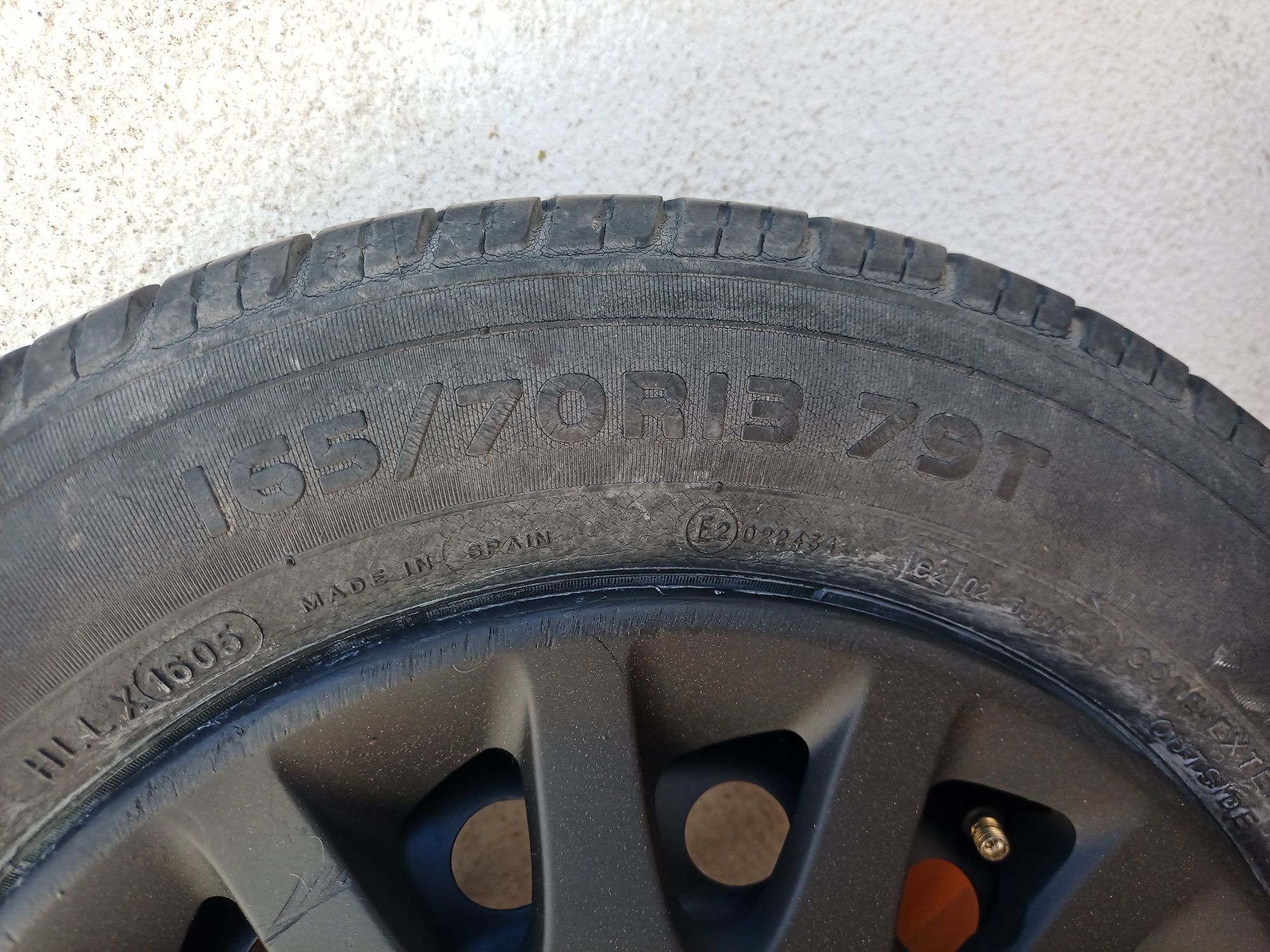 Vendo 4 jantes Honda 165/70R13