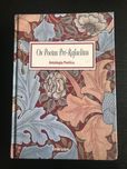 Antologia “Os poetas Pré-Rafaelitas”
