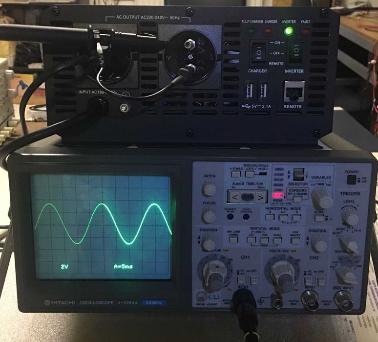 Інвертор ДБЖ/UPS синусоїда 1000/2000Вт