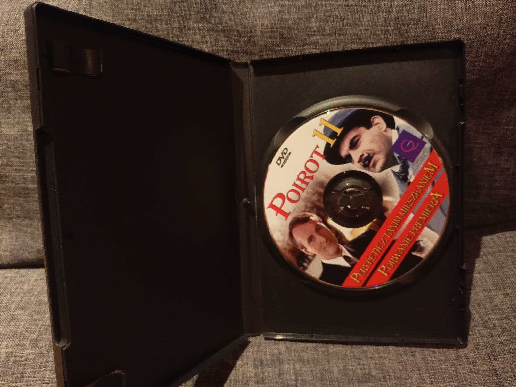 DVD Poirot 11. Perypetie z tanim mieszkaniem. Porwanie Premiera