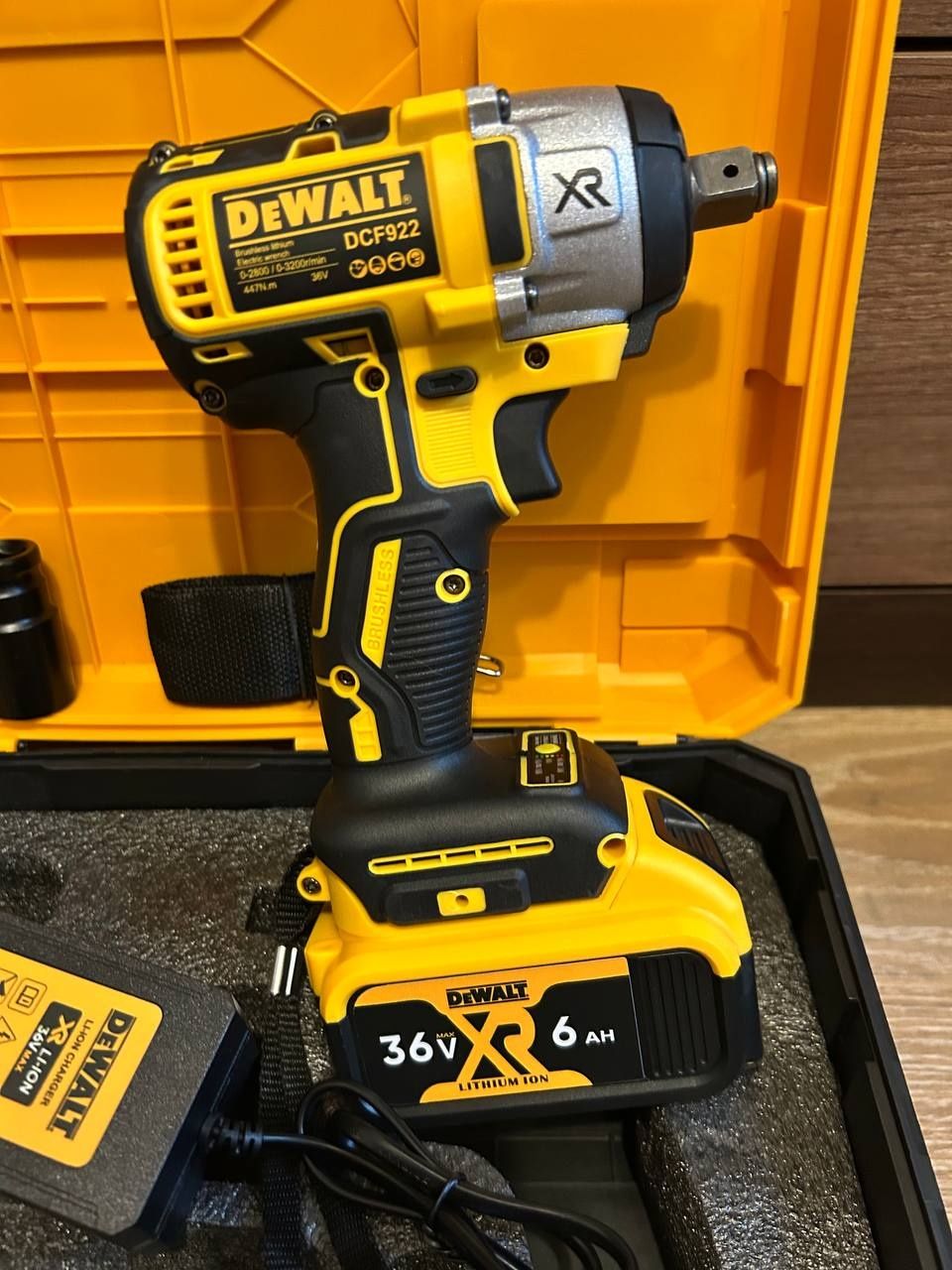 Набір 2в1 АКБ DeWalt 36V Гайковерт+ шуруповерт Деволт