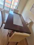 Mesa de jantar retangular