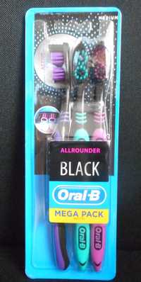 NOWA Szczoteczka do zębów ORAL-B Allrounder Black 3 szt.