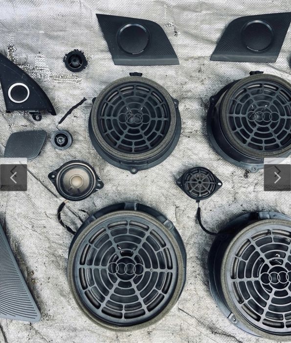 AUDI A4 B8 GŁOŚNIKI BANG&OLUFSEN KOMPLET osłony kombi avant kostki org