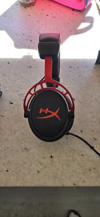 Słuchawki Gamingowe HyperX Alpha + stojak