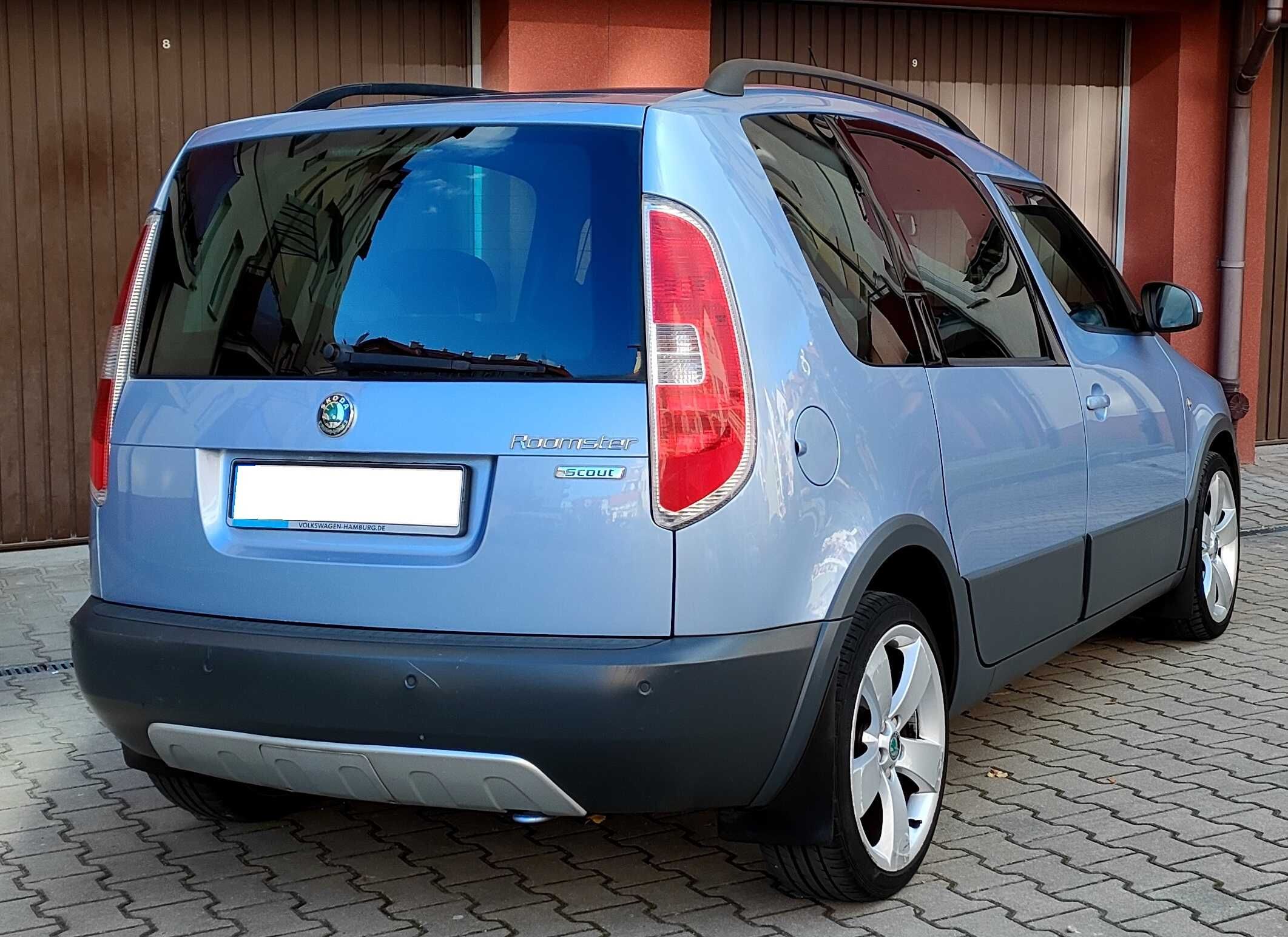 Skoda Roomster 1.6MPI, 2007r. Klima, Alu 17, Raty